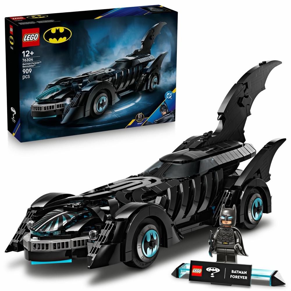 LEGO Super Heroes 76304 Batman na zawsze Batmobil — oryginalny zestaw klocków LEGO