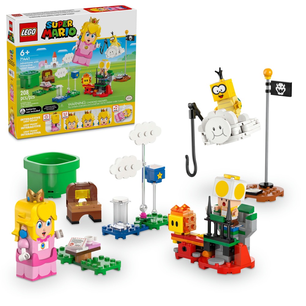 LEGO Super Mario 71441 Przygody z interaktywną LEGO Peach — oryginalny zestaw klocków LEGO