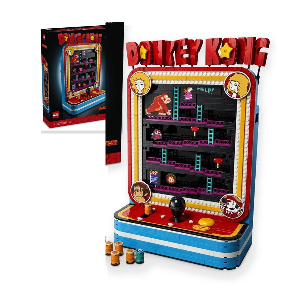 LEGO Super Mario 72051 Gra zręcznościowa Donkey Kong