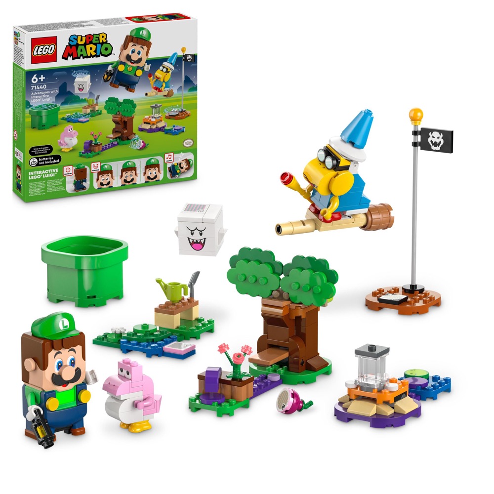 LEGO Super Mario Przygody z Luigim 71440 Zestaw Budowlany 210 Klocków — oryginalny zestaw klocków LEGO