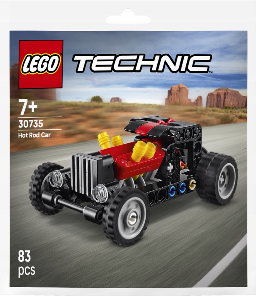 LEGO Technic 30735 Hot rod — oryginalny zestaw klocków LEGO