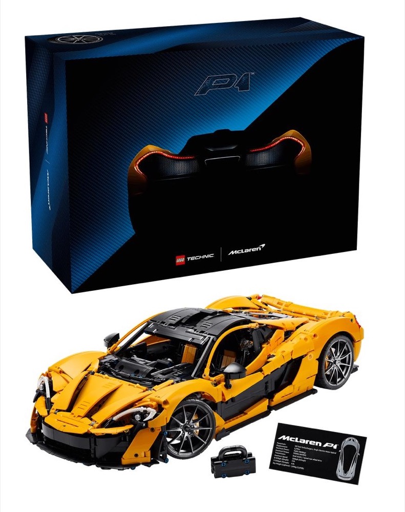 LEGO Technic 42172 McLaren P1 — oryginalny zestaw klocków LEGO