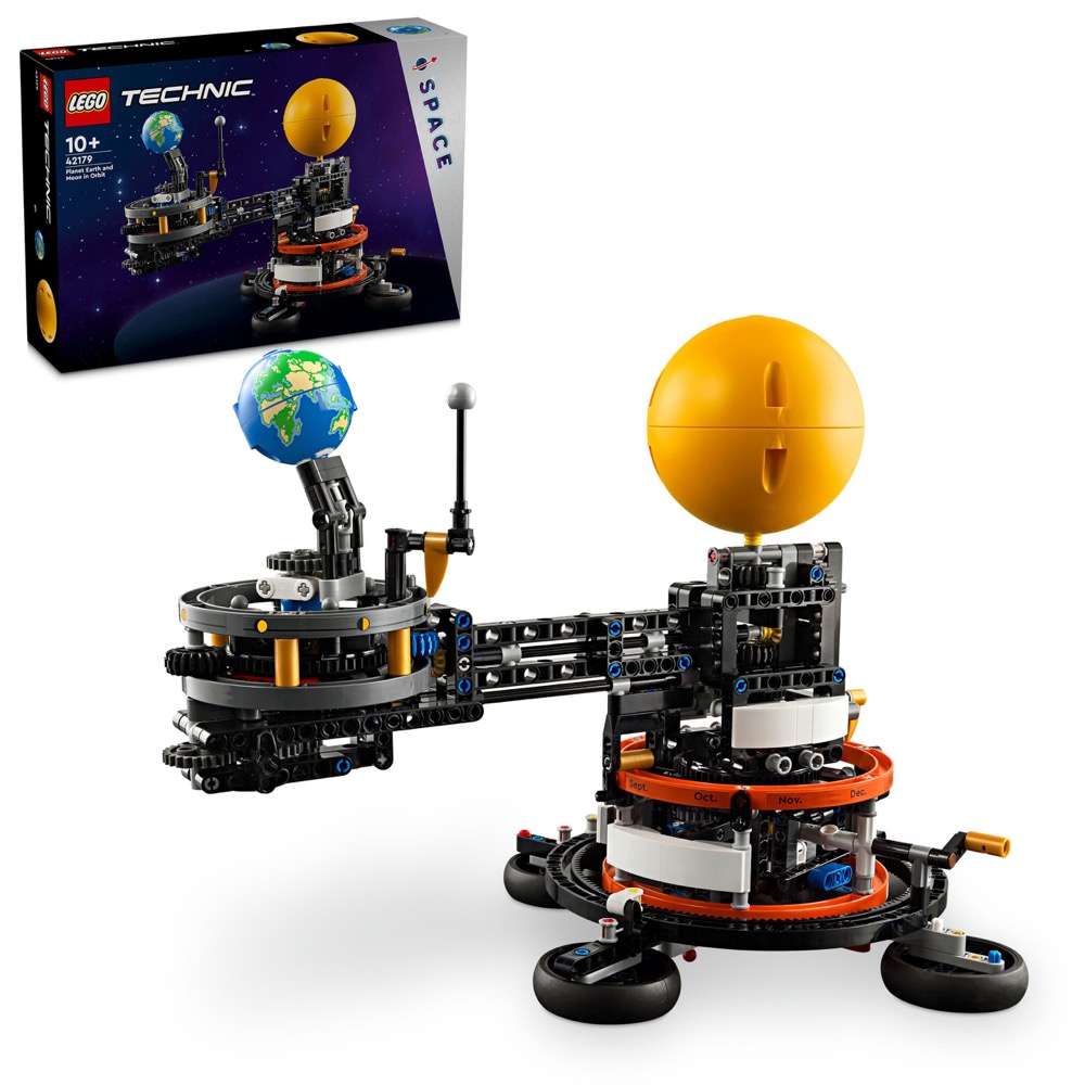 LEGO Technic 42179 Planeta Ziemia i Księżyc na orbitach — oryginalny zestaw klocków LEGO