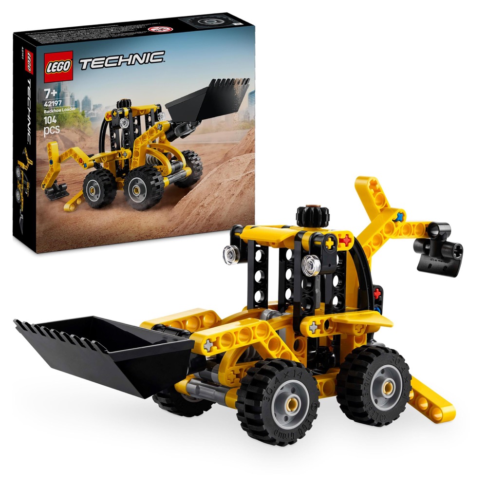 LEGO Technic 42197 Koparko-Ładowarka — oryginalny zestaw klocków LEGO