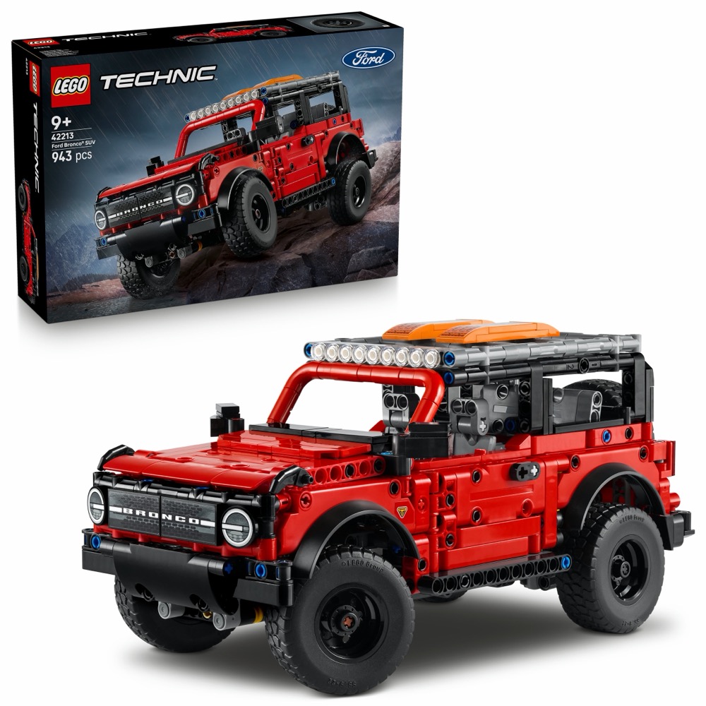 LEGO Technic 42213 SUV Ford Bronco — oryginalny zestaw klocków LEGO