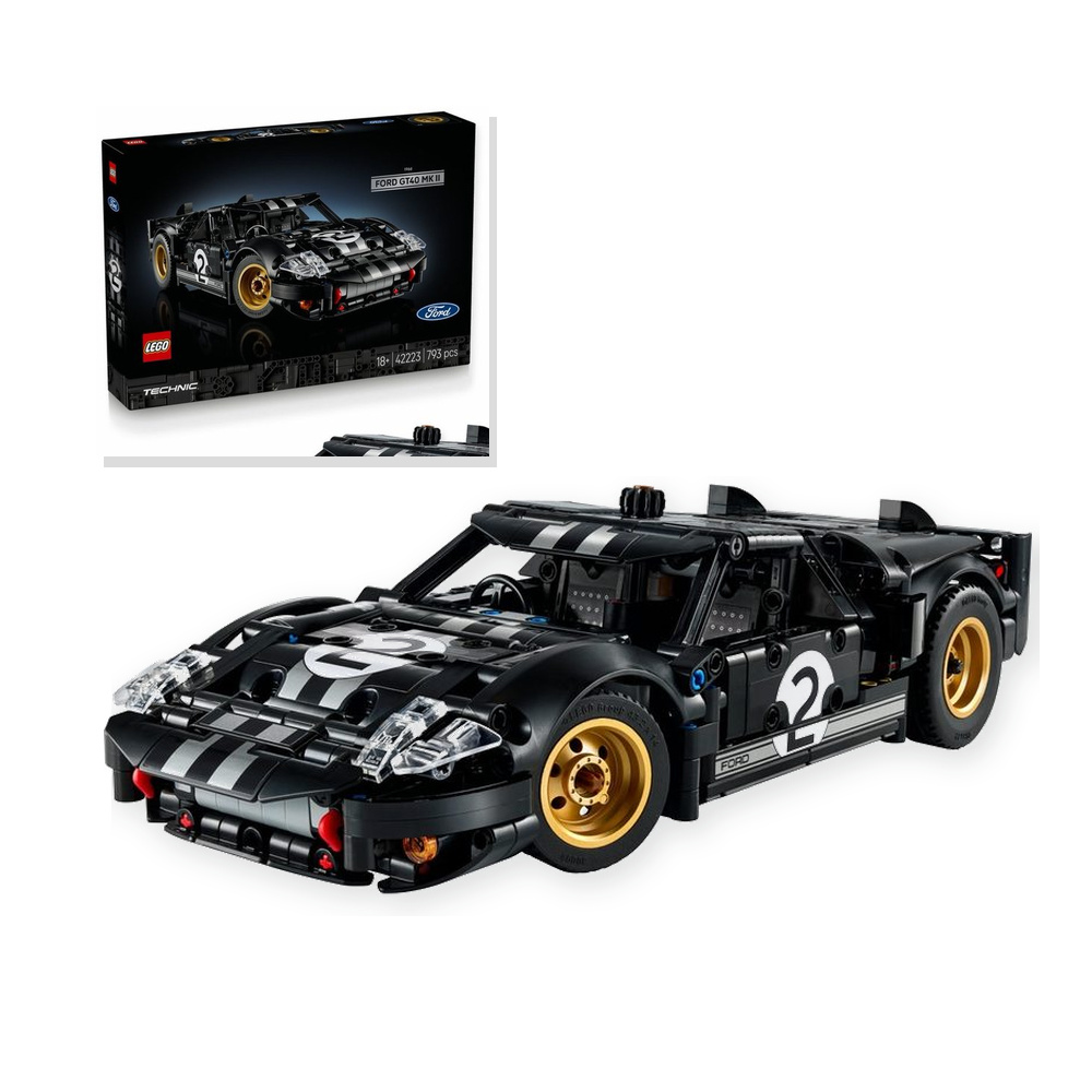LEGO Technic 42223 Samochód wyścigowy 1966 Ford GT40 MKII