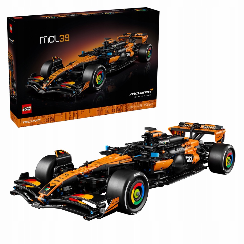 LEGO Technic 42228 Bolid McLaren MCL39 F1 — oryginalny zestaw klocków LEGO