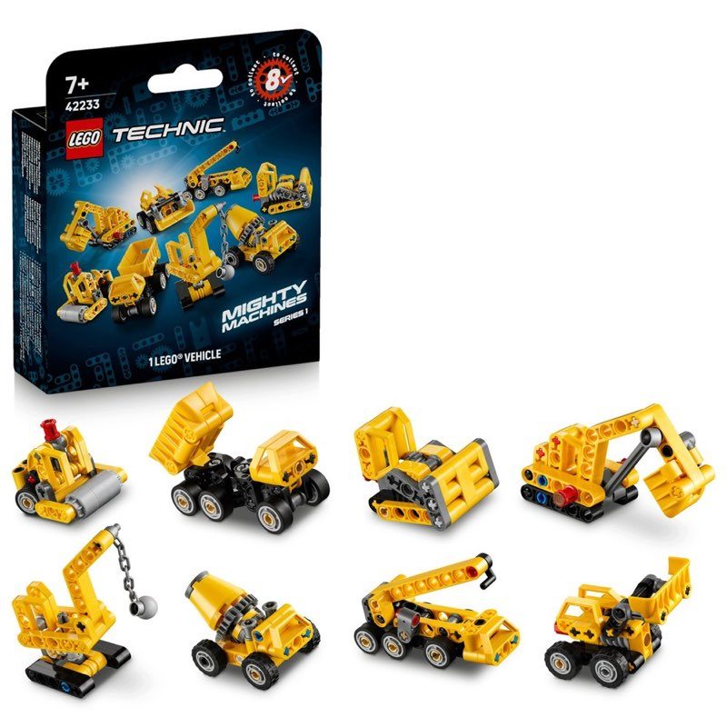 LEGO Technic 42233 Potężne maszyny — oryginalny zestaw klocków LEGO