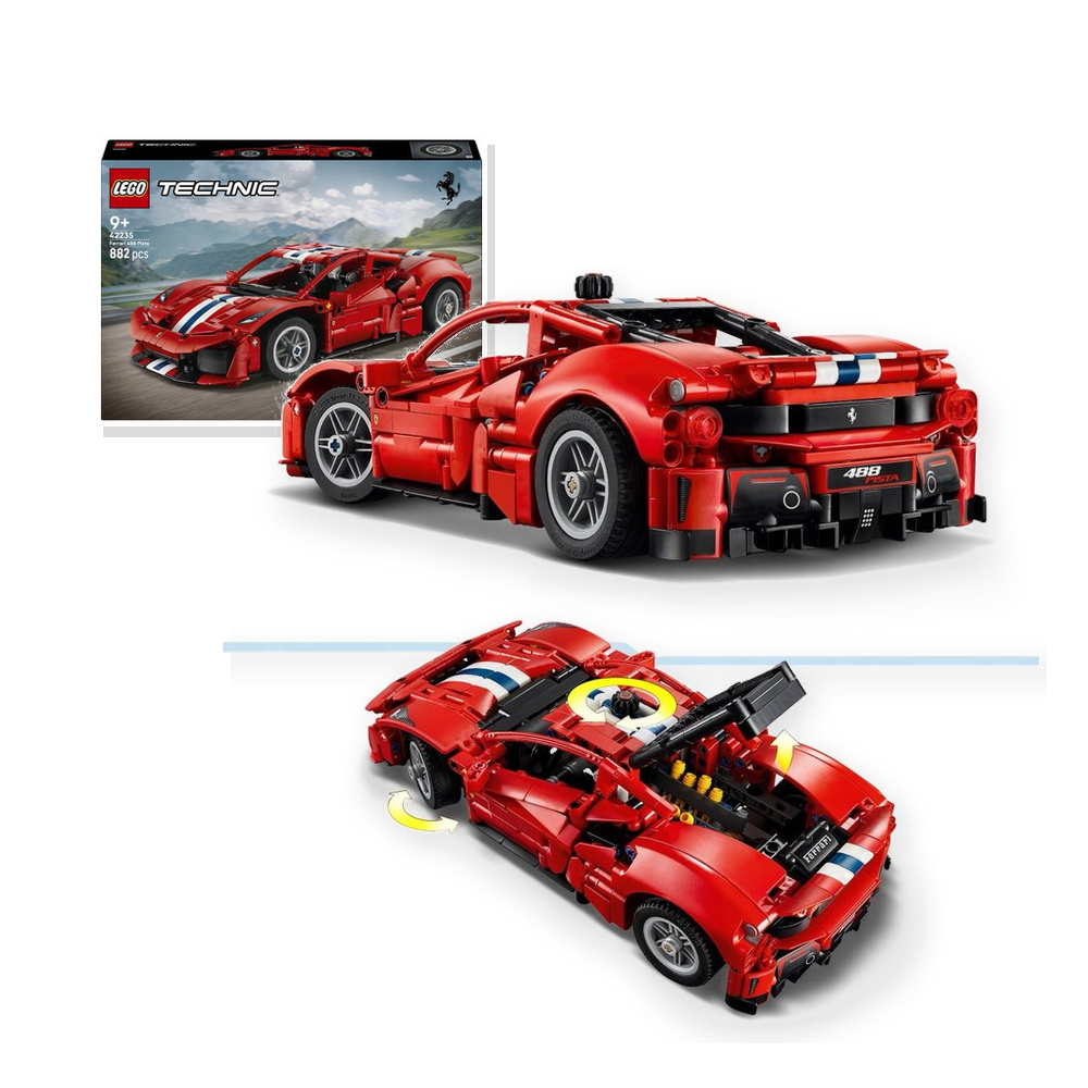 LEGO Technic 42235 Samochód Ferrari 488 Pista