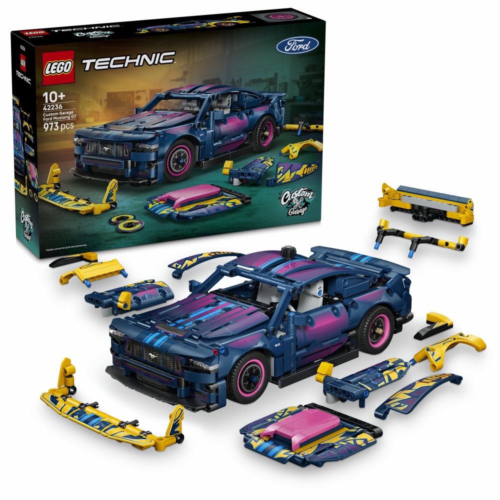 LEGO Technic 42236 Tuningowy Ford Mustang GT — oryginalny zestaw klocków LEGO