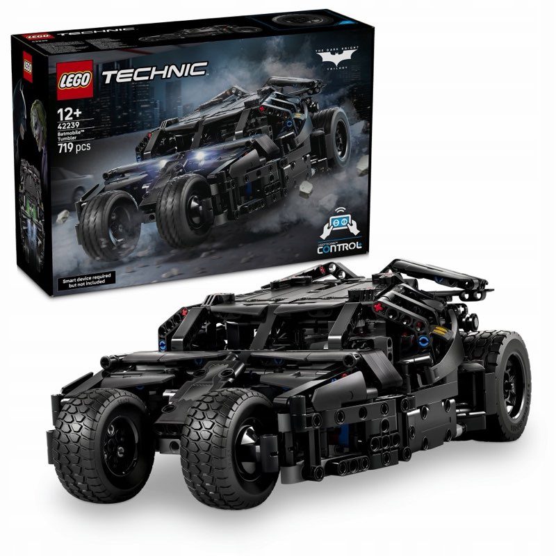 LEGO Technic 42239 Batmobil Tumbler — oryginalny zestaw klocków LEGO
