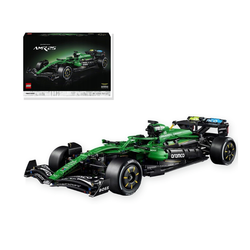 LEGO Technic 42240 Samochód Aston Martin Aramco AMR25 F1