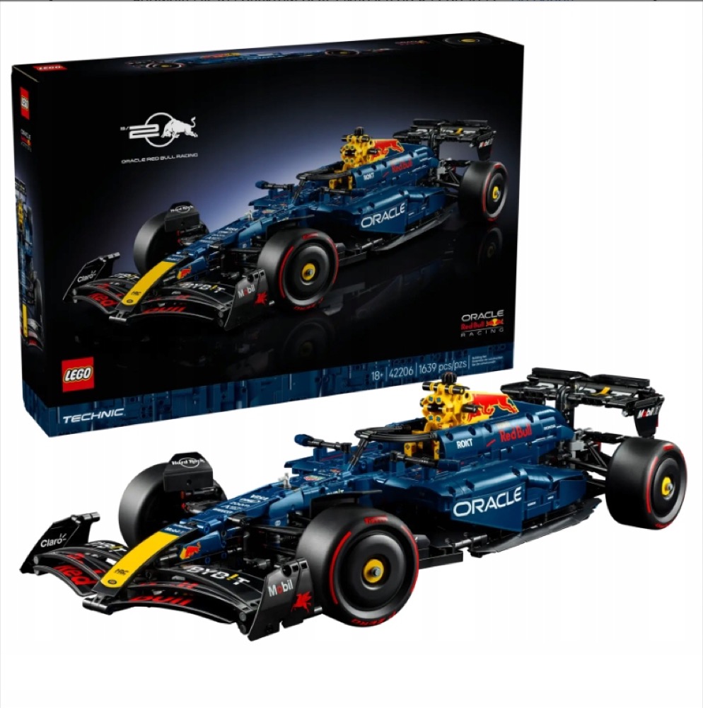 LEGO Technic Bolid F1 Oracle Red Bull Racing RB20 42206 — oryginalny zestaw klocków LEGO