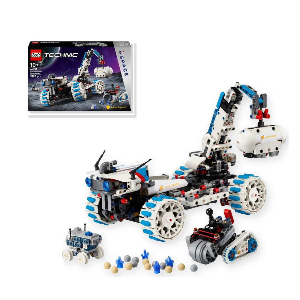 LEGO Technic Kosmiczny łazik księżycowy Lunar Outpost 42211 10+ 1082 el.