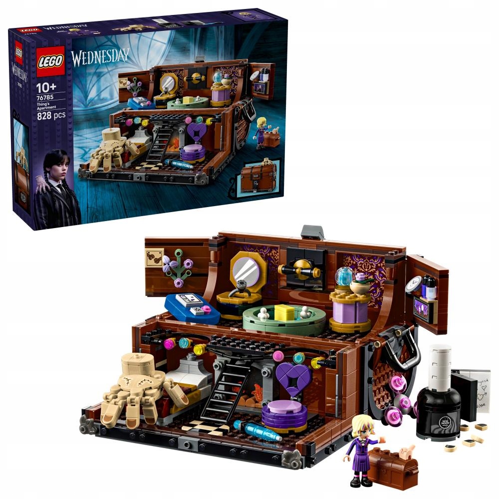 LEGO Wednesday Mieszkanie Rączki 76785 — oryginalny zestaw klocków LEGO