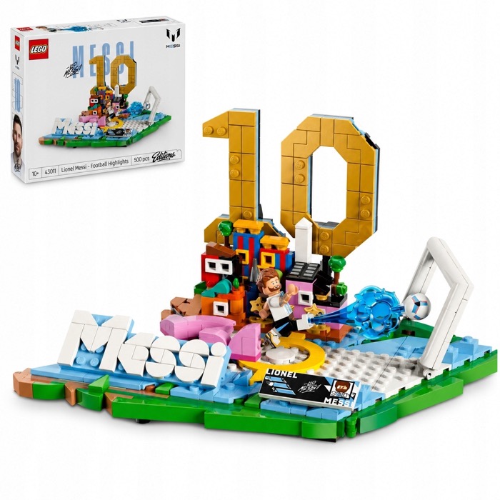 LEGO Wydanie 43011 Lionel Messi - Gwiazdorskie Chwile Piłki Nożnej