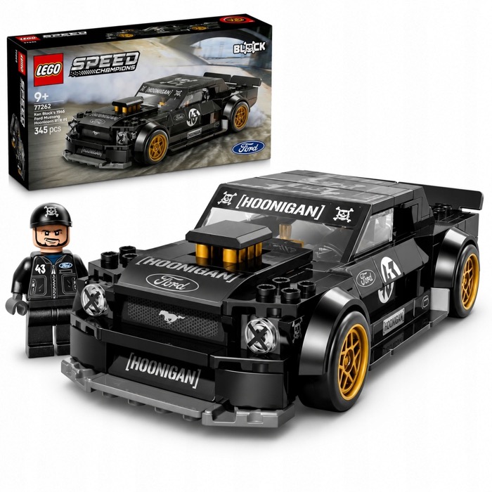 LEGO Speed Champions 77262 Ford Mustang Hoonicorn V1 z klocków
