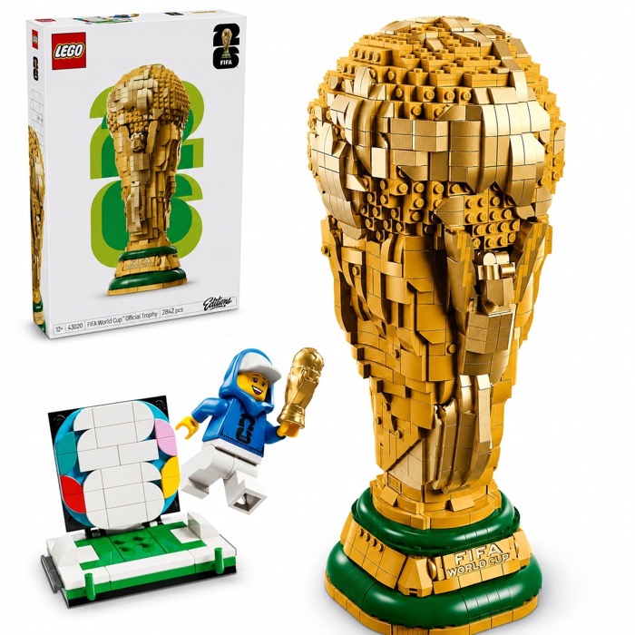 LEGO Edycja 43020 Oficjalny Puchar Mistrzostw Świata w Piłce Nożnej