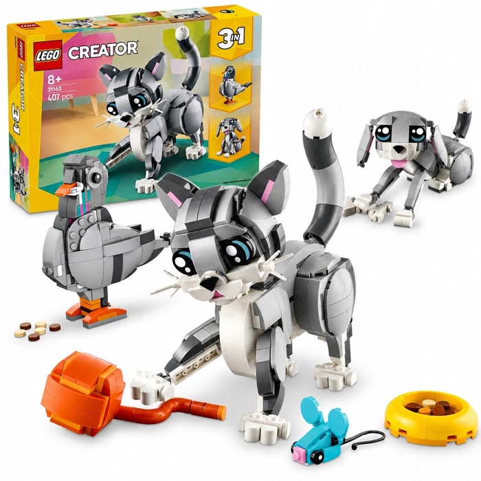 LEGO Creator 3 w 1 31163 Figlarny Kotek