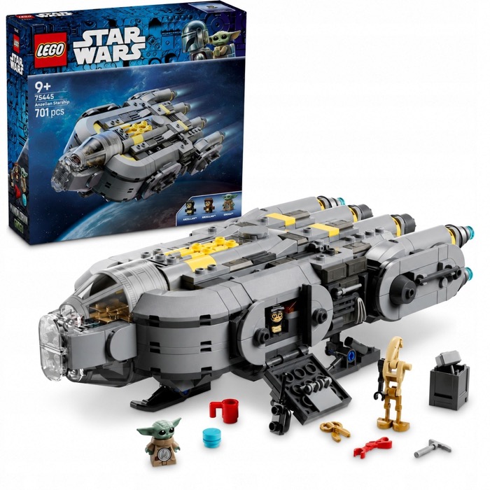 Klocki Zestaw LEGO STAR WARS 75445 Anzellański statek gwiezdny