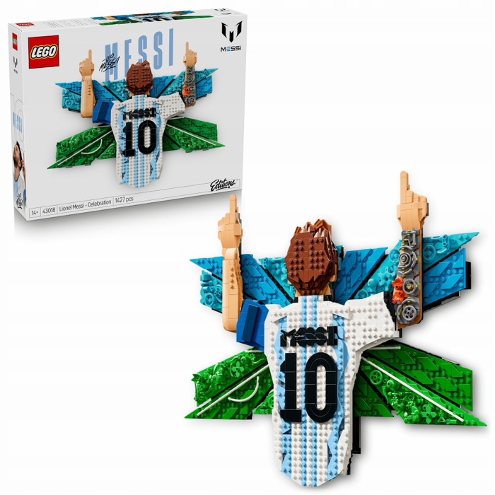 LEGO Editions 43018 Lionel Messi - Chwila zwycięstwa