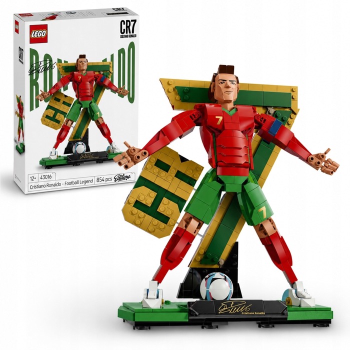 LEGO Editions 43016 Cristiano Ronaldo - Piłkarska legenda