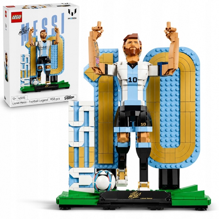 Zestaw klocków LEGO Editions Football Lionel Messi (43015)
