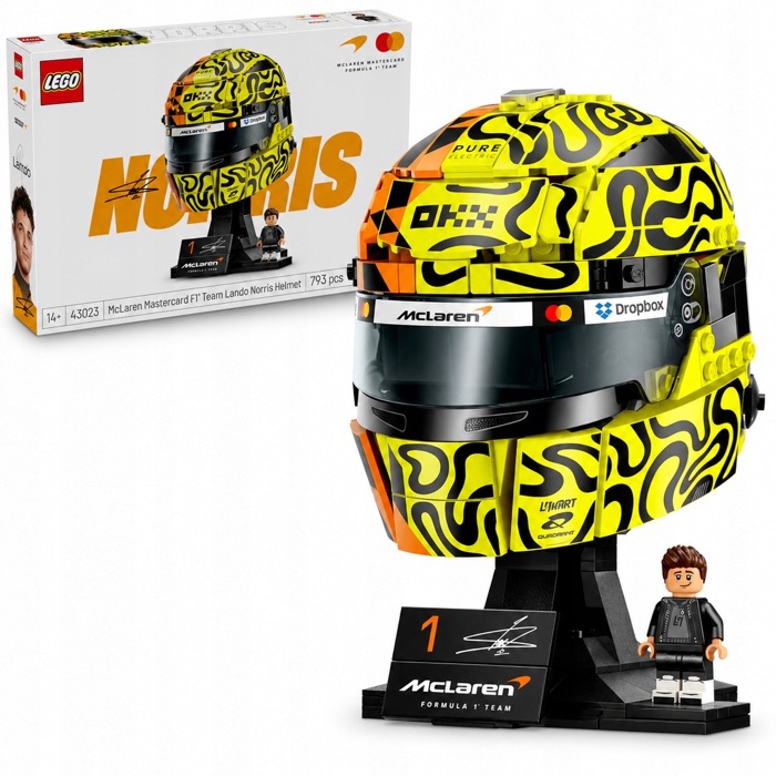 LEGO Editions Formuła 1 43023 Kask Lando Norris McLaren Mastercard F1 Team