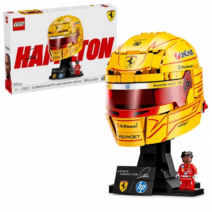 LEGO Editions 43022 Kask Lewis Hamilton Scuderia Ferrari HP Formuła 1