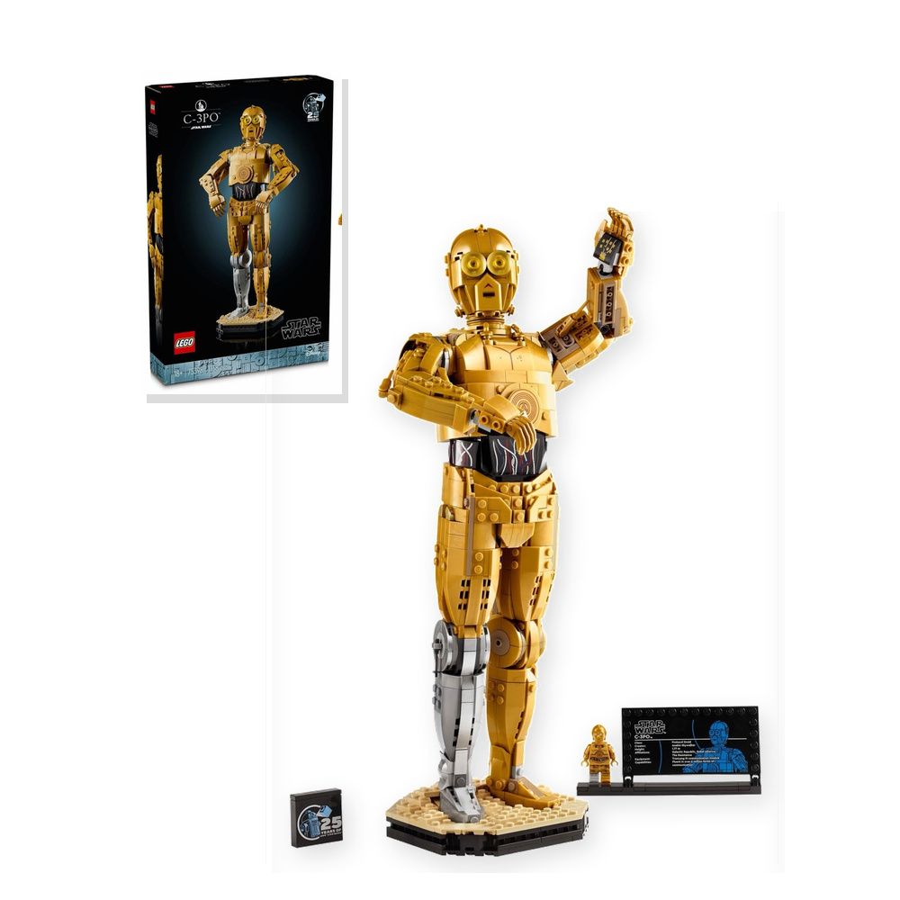 ZEstaw klocków LEGO Star Wars 75398 C-3PO