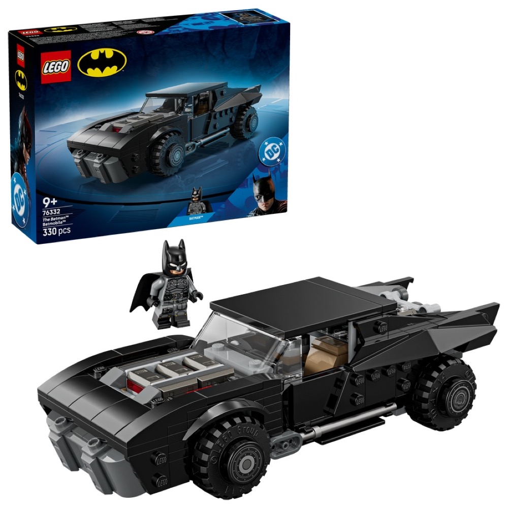 Zestaw konstrukcyjny LEGO DC Batman: Batmobil z filmu Batman 76332 — oryginalny zestaw klocków LEGO